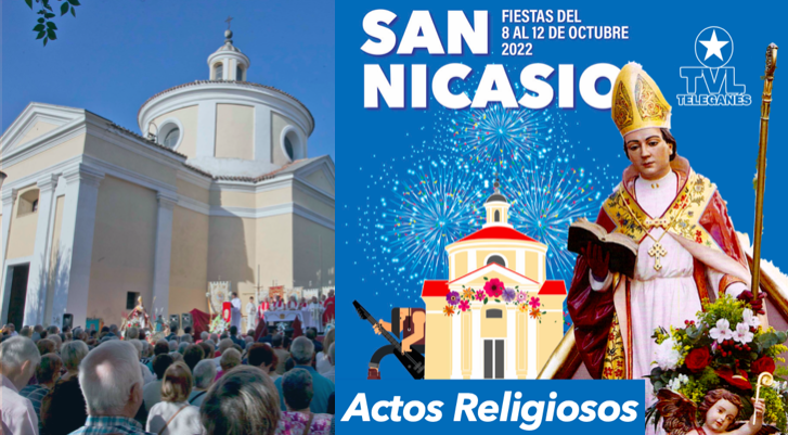 Actos religiosos en honor a San Nicasio, Patrón de Leganés 2022