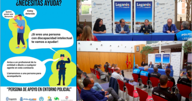 Presentado en Leganés un programa ‘Persona de apoyo en entorno policial’