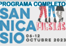 Programa completo Fiestas de San Nicasio 2023