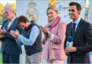 Arbeloa visitó la escuela de la Fundación Real Madrid en Leganés acompañado por la Fundación ”la Caixa”