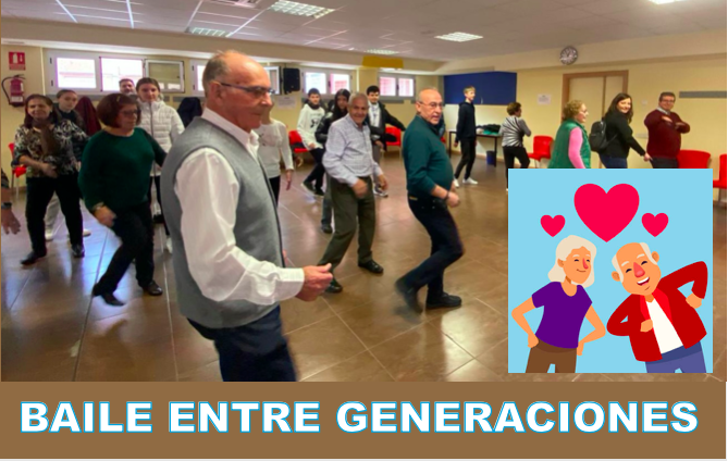 Leganés organiza para San Valentín, un baile intergeneracional entre mayores y alumnos de institutos