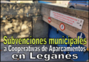 Leganés concederá subvenciones de hasta el 50% para obras de mejora de superficies de aparcamientos de cooperativas