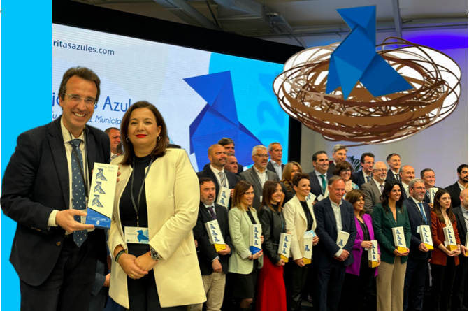 Leganés recibe tres Pajaritas Azules como premio a su reciclaje de papel en 2023, un 45% más que en 2021
